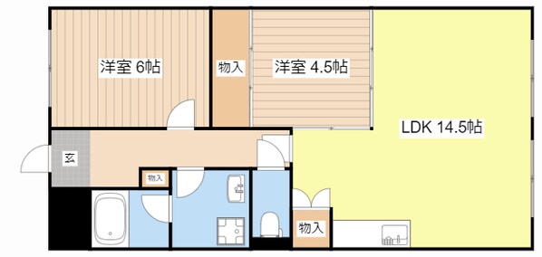 セリマンションの物件間取画像